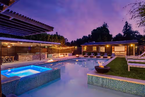 Your Own Private RESORT! 9BR/10BA Gated Compound âś° HUGE Pool, Gym, Yard, Parking