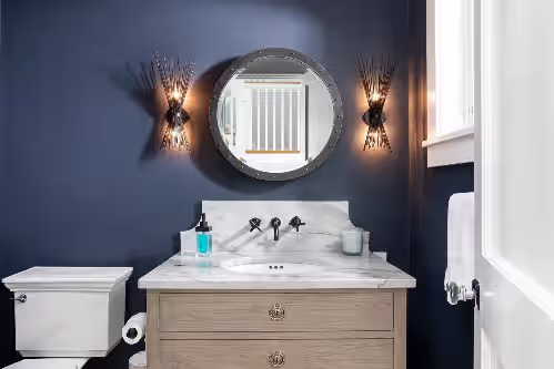 Bathroom at Luxurious Ocean Front Rental with Pool