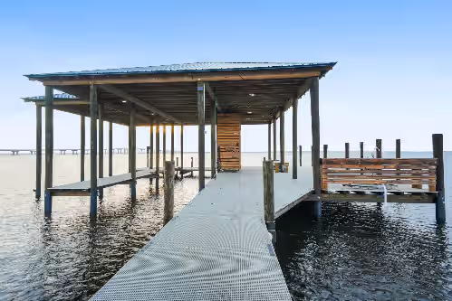 Bay Front House on Sandy Hook Dr! Longest personal pier(402ft). Read the reviews