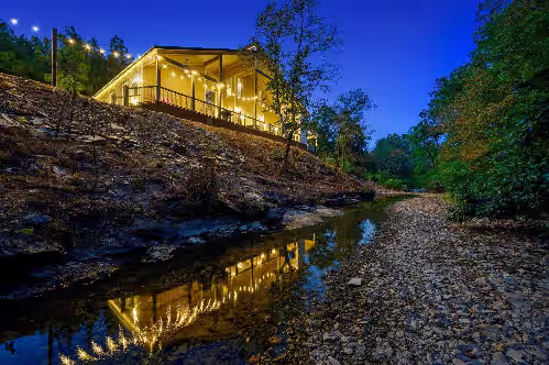 Pent Haus, Heated Pool (For A Fee),Creekside,Gameroom,Playset,Bunks,Pets, EV Outlet