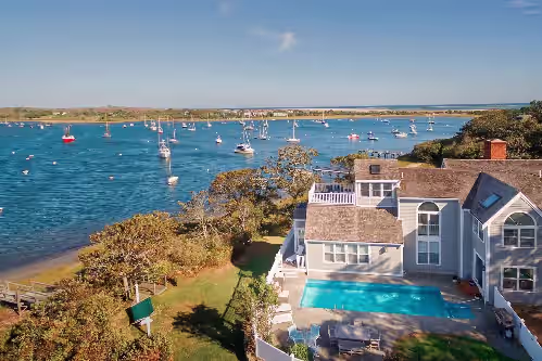 Stage Island Estate - New Availability Waterfront with Pool and Private Dock