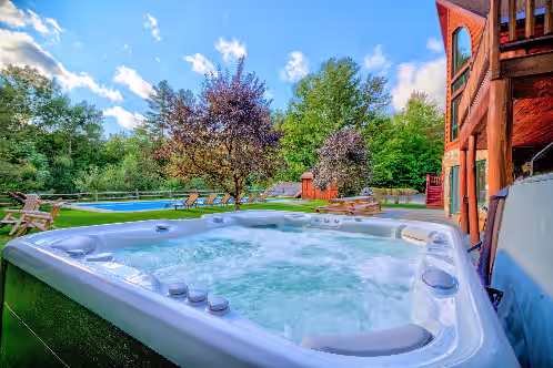 Most Luxurious Log Estate—10 BR's, Pool, Hot Tub, Total Privacy & Lake Access, photo 4