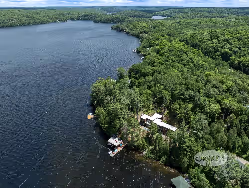 Land Before Time & The Lake at Incredible Modern 6 bdrm, 5 bath Open-Concept Cottage on Lovely Lake of Bays