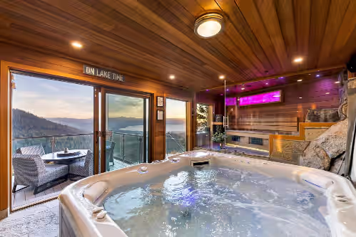 Interior at Tahoe Blue Estate