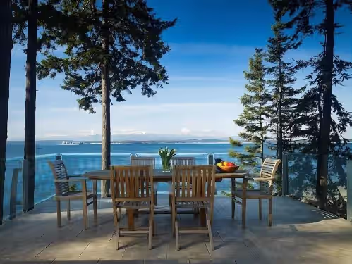 Whidbey's Finest Luxury Beachfront Compound- no-bank sandy westside beach Where to Greenbank, Washington, photo 2