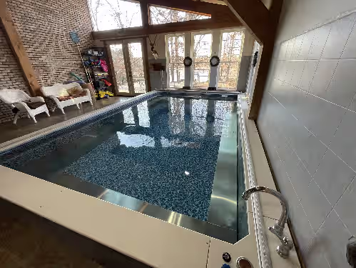 Indoor Heated Pool pontoon boat fish 3 full baths sleeps 17 in beds WINTER SALE, photo 2