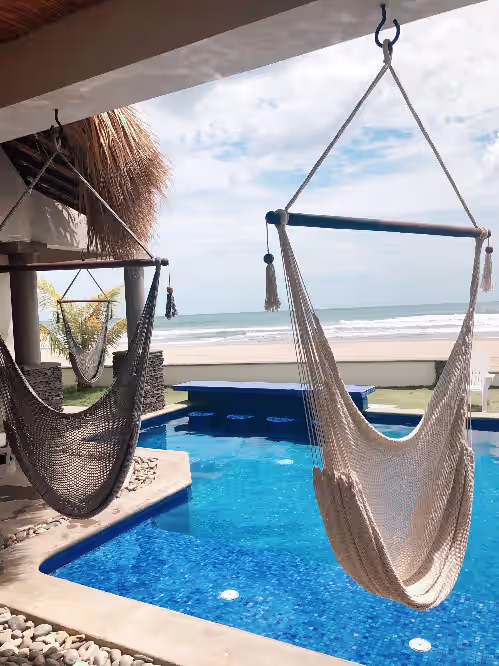 DISCOUNTED BR/4 Bath Luxury Beachfront House Casa Perla, Playa Guasacate