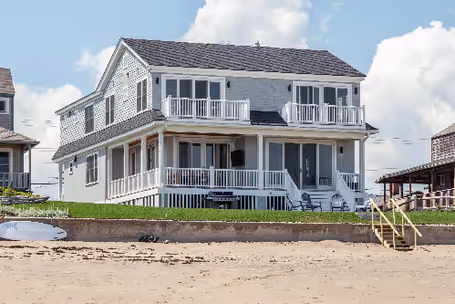 Ocean Front, Private Moody Beach, New Construction ****Now Booking****